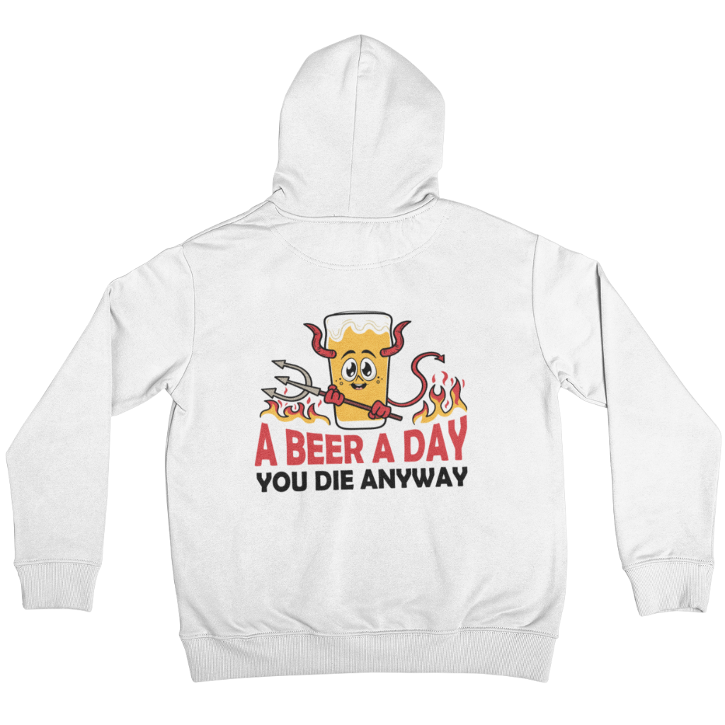 A Beer a Day - Backprint Hoodie