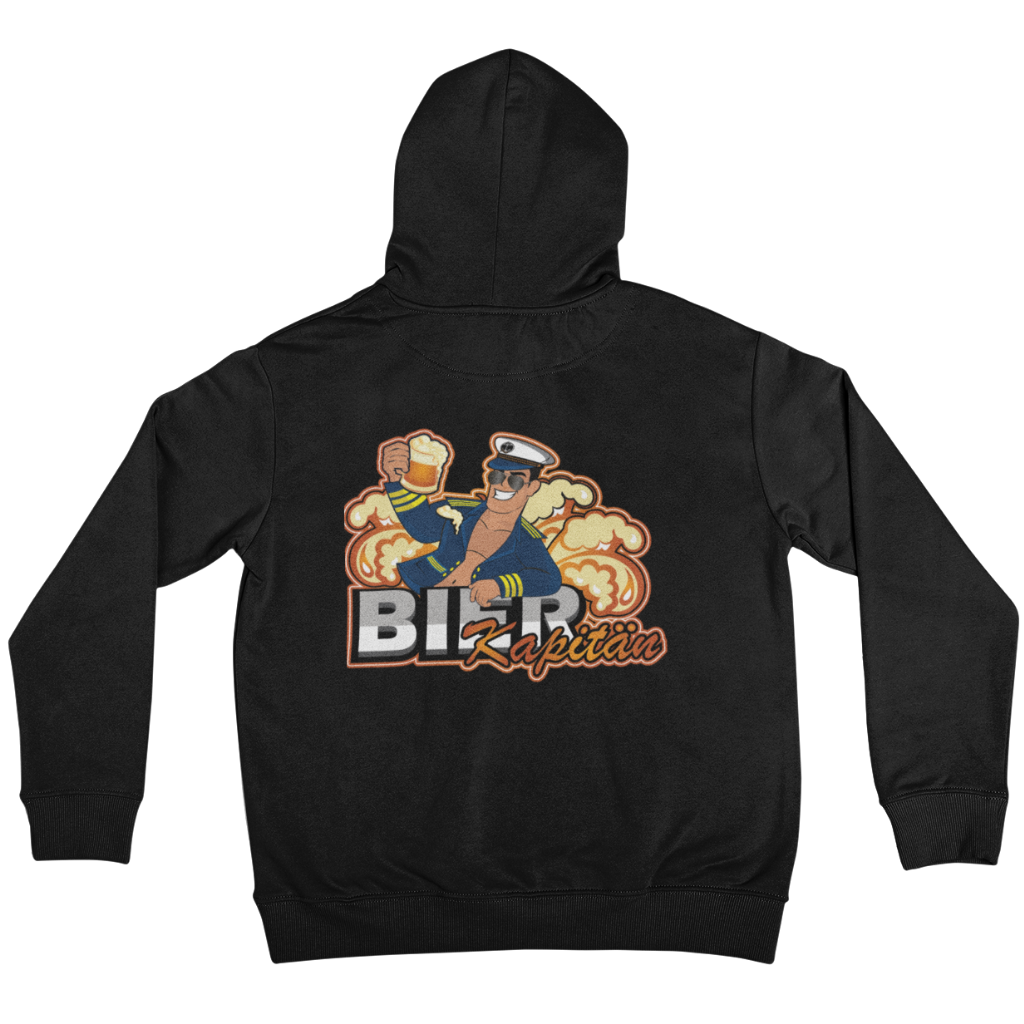 Bier Kapitän - Backprint Hoodie