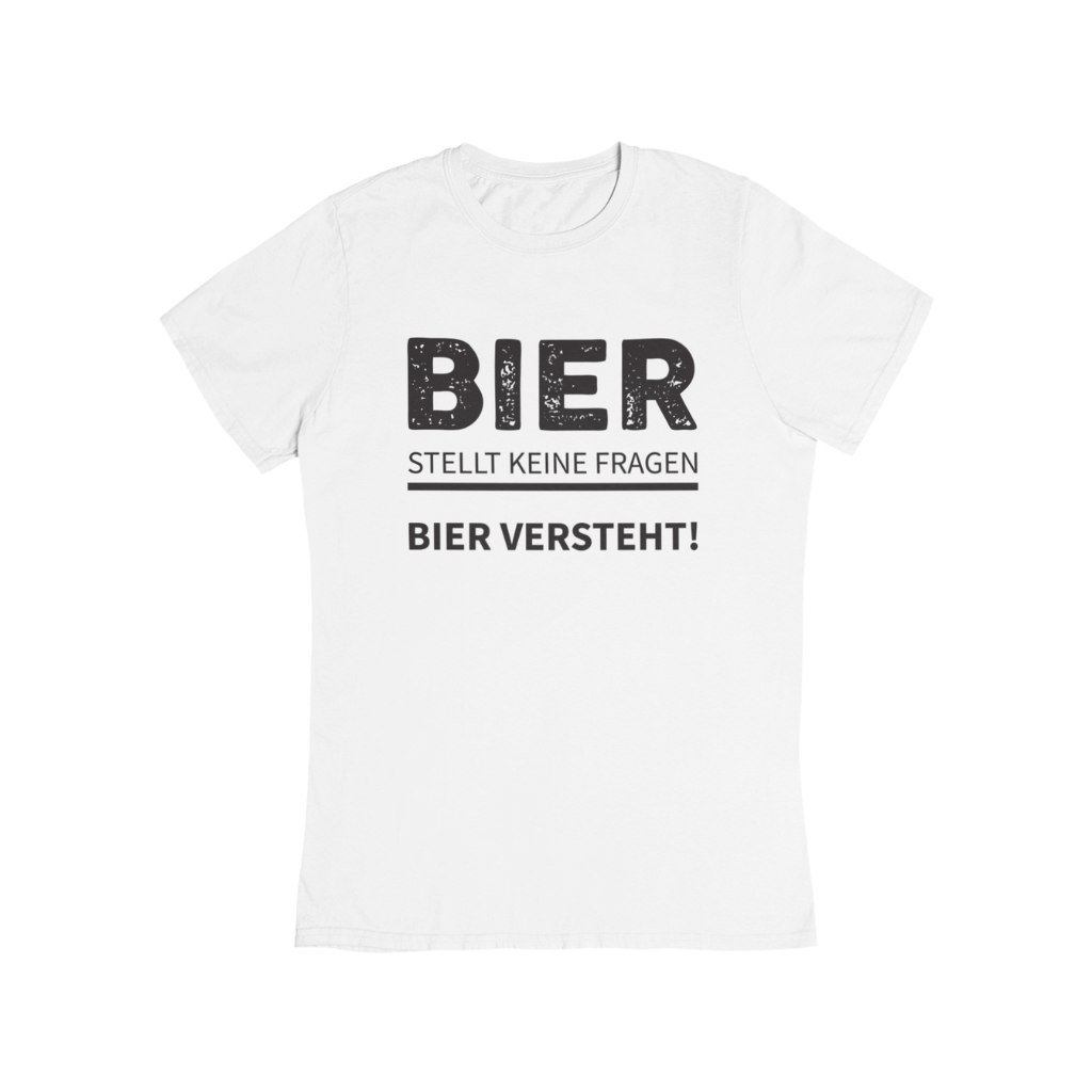 Bier versteht - Bio Shirt Unisex