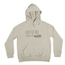 Lade das Bild in den Galerie-Viewer, Der tut Nix. Wein - Hoodie Unisex
