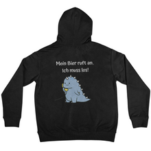 Lade das Bild in den Galerie-Viewer, Mein Bier ruft - Backprint Hoodie
