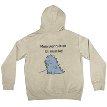 Lade das Bild in den Galerie-Viewer, Mein Bier ruft - Backprint Hoodie
