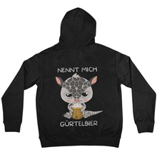 Lade das Bild in den Galerie-Viewer, Gürtelbier - Backprint Hoodie
