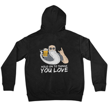 Lade das Bild in den Galerie-Viewer, Hold on - Backprint Hoodie
