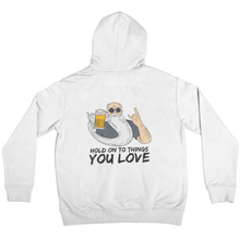 Lade das Bild in den Galerie-Viewer, Hold on - Backprint Hoodie
