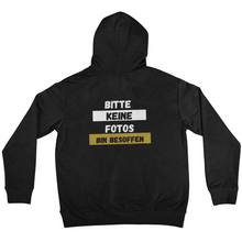 Lade das Bild in den Galerie-Viewer, Keine Fotos - Backprint Hoodie
