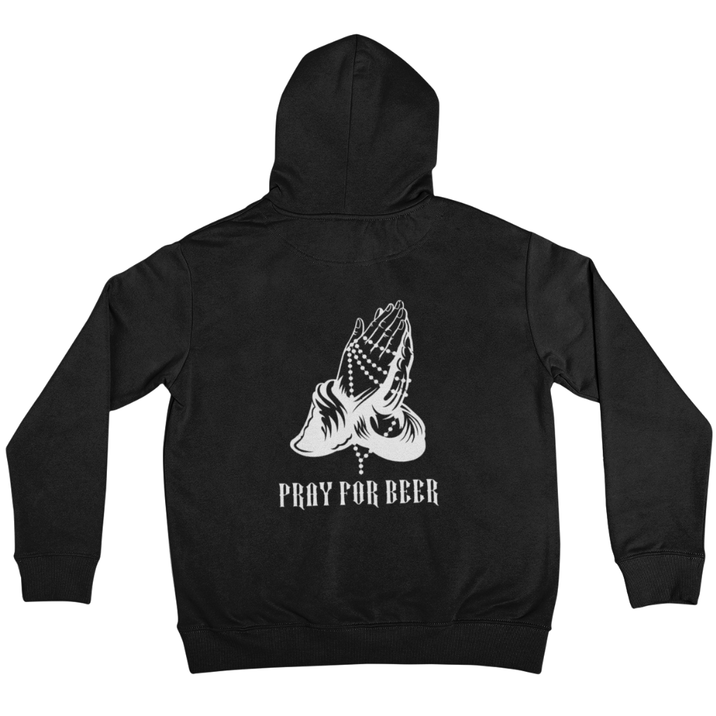 Pray for Beer - Backprint Hoodie