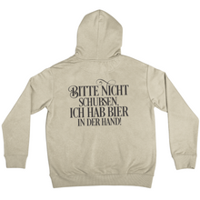 Lade das Bild in den Galerie-Viewer, Schubsen Bier - Backprint Hoodie
