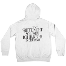 Lade das Bild in den Galerie-Viewer, Schubsen Bier - Backprint Hoodie
