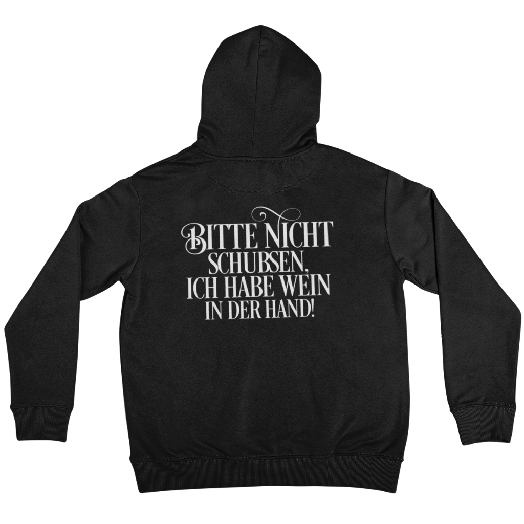 Schubsen Wein - Backprint Hoodie