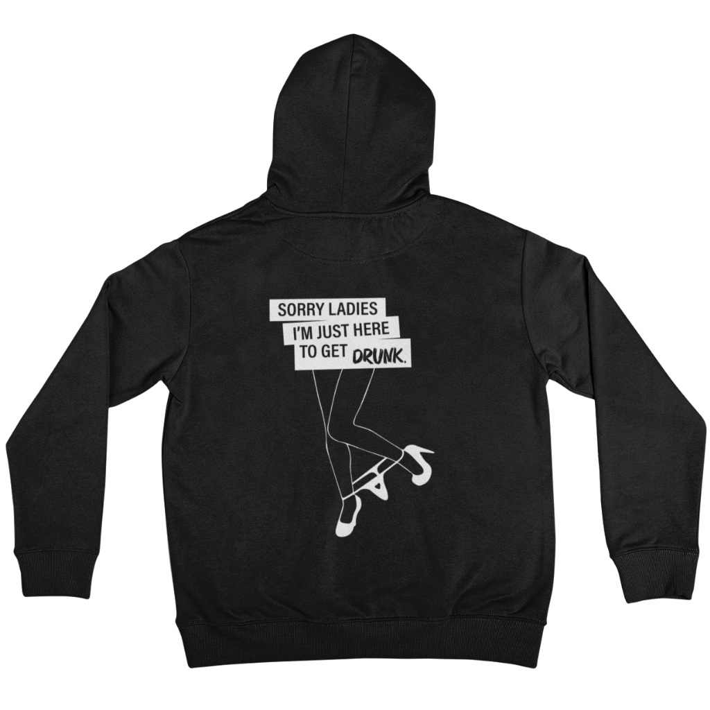 Sorry Girls - Backprint Hoodie