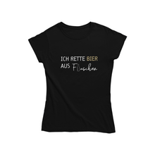 Lade das Bild in den Galerie-Viewer, Bier retten - Bio Shirt Damen
