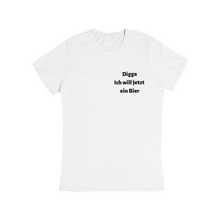 Lade das Bild in den Galerie-Viewer, Digga ich will ein Bier - Bio Shirt Unisex
