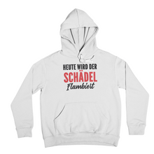 Lade das Bild in den Galerie-Viewer, Schädel flambieren - Hoodie Unisex
